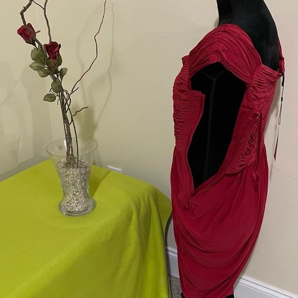 BCBG RED DRESS NWT - Picture 7 of 7